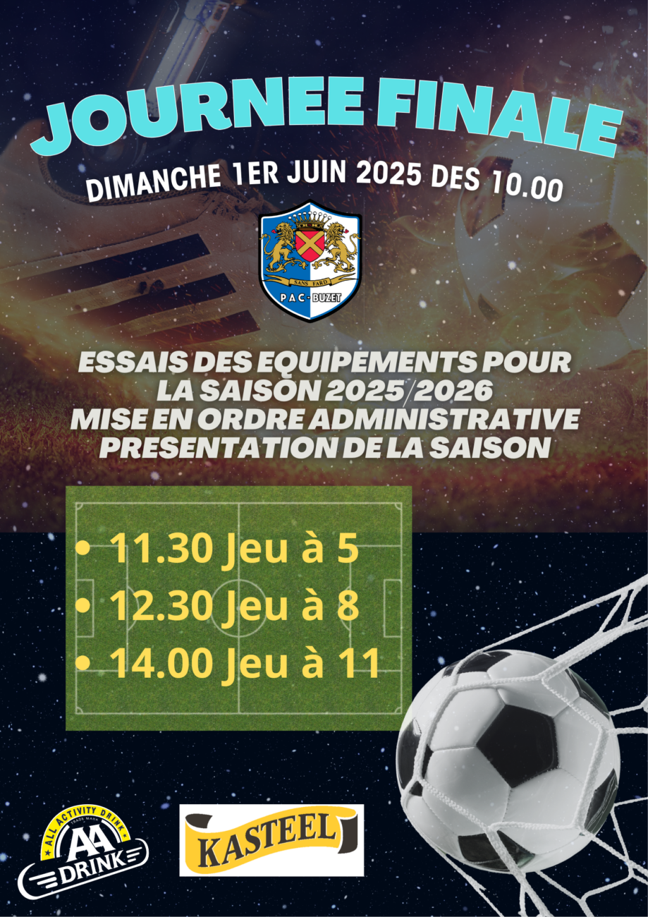 JOURNEE FINALE 2025