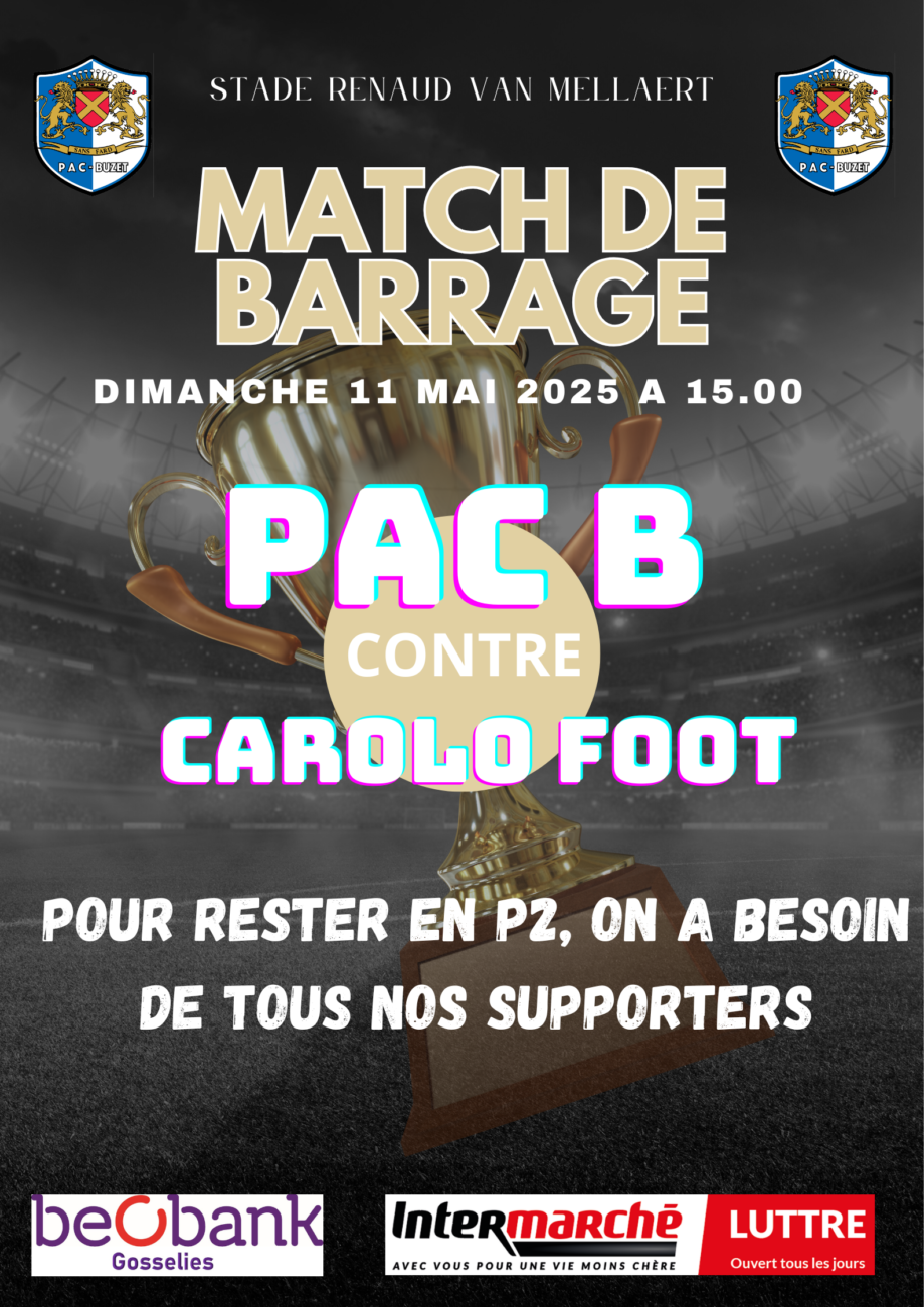 DERNIERE CHANCE DE RESTER EN P2