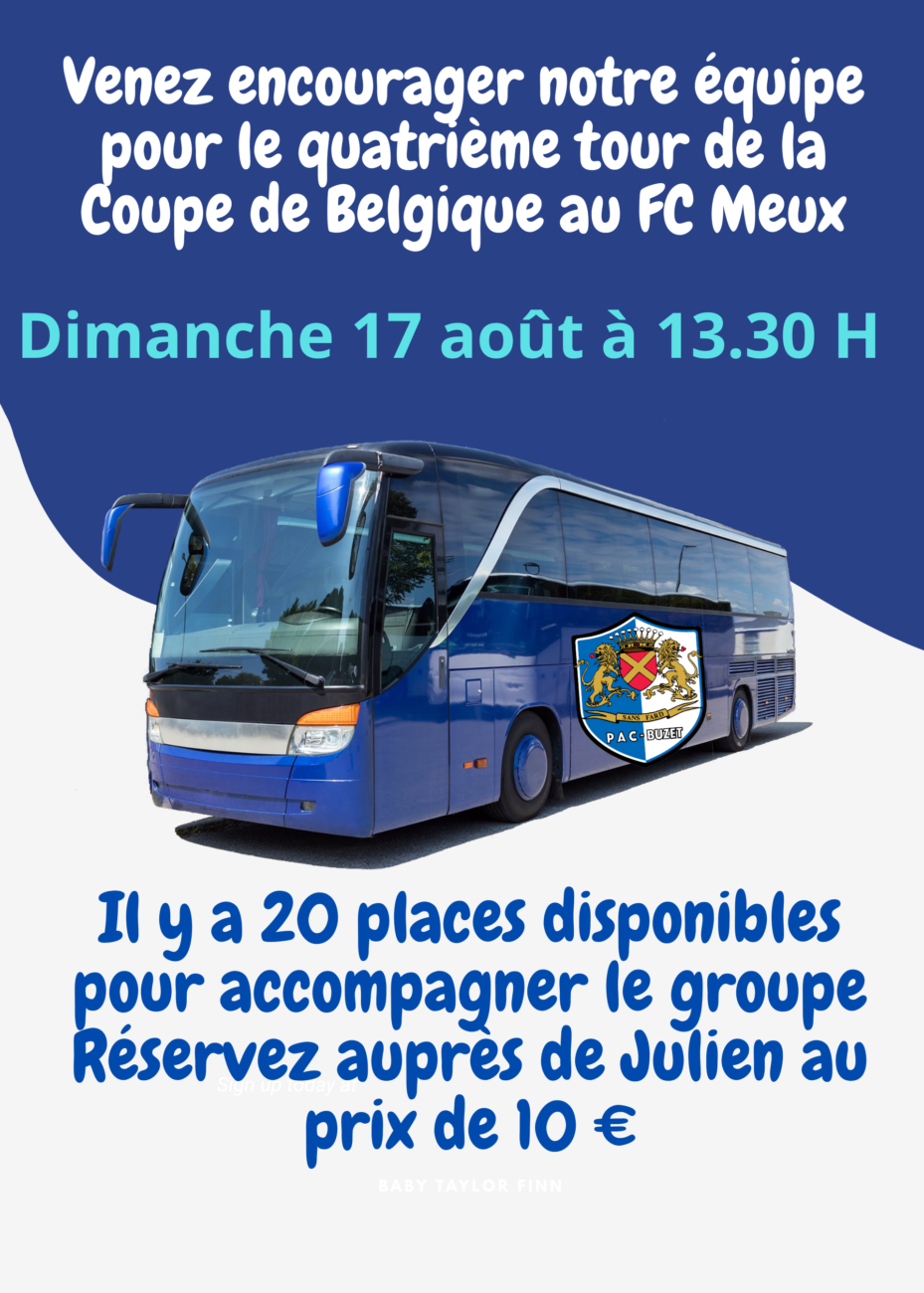 UN CAR POUR ALLER A MEUX