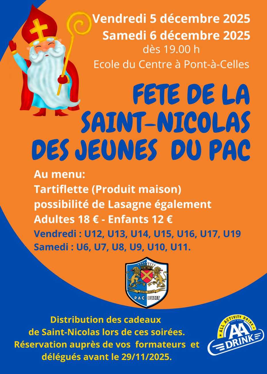 FETE DE LA SAINT-NICOLAS DES JEUNES