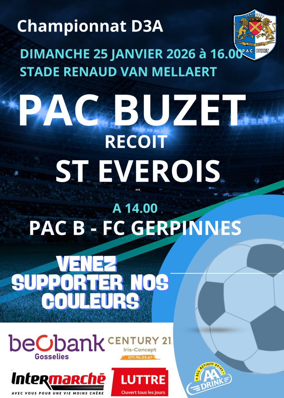 2 MATCHES CE DIMANCHE